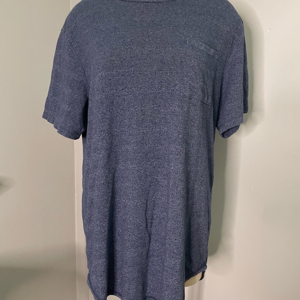 On the Byas Blue Short Sleeve Tee
